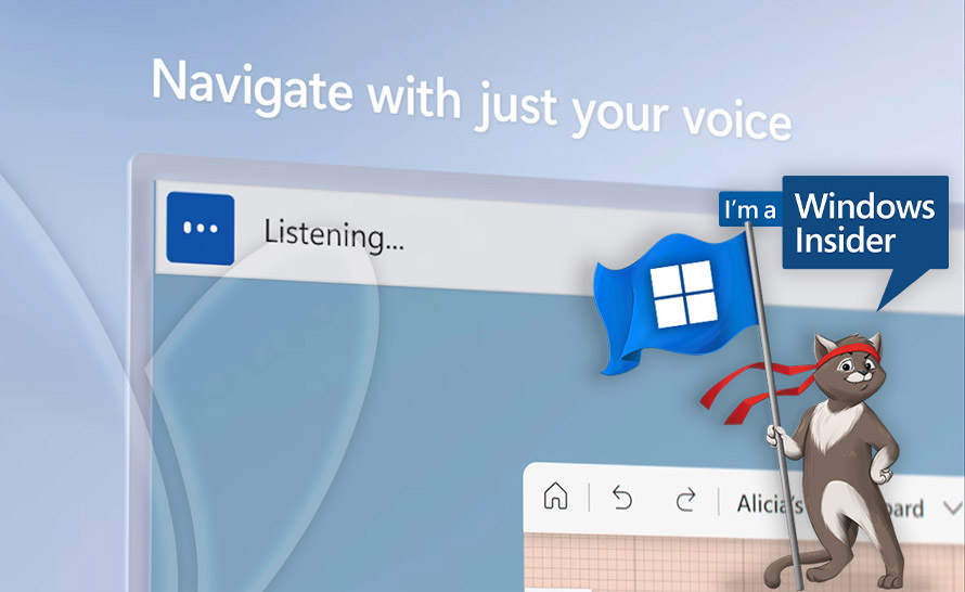 Ulepszona nawigacja głosowa w Windows 11 23H2 (build 22635.4000 w Beta Channel)