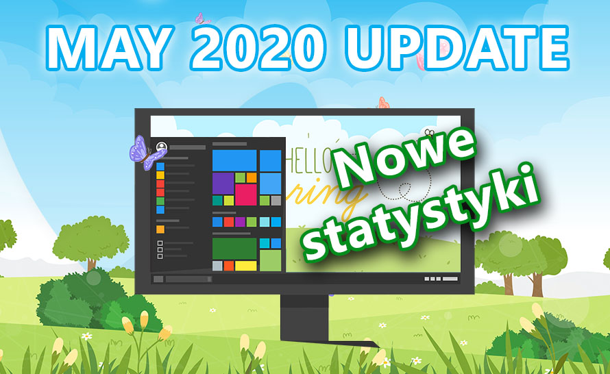 Nowe statystyki: May 2020 Update już na co trzecim PC z Windows 10