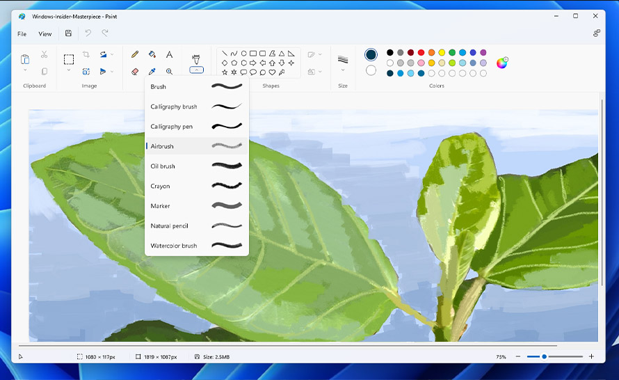 Nowa wersja Painta dla Windows 11 zaczęła być udostępniana w Dev Channel