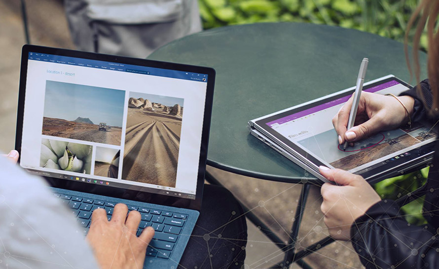 Łatwiejszy wybór koloru dotykiem w Office Mobile na Windows 10