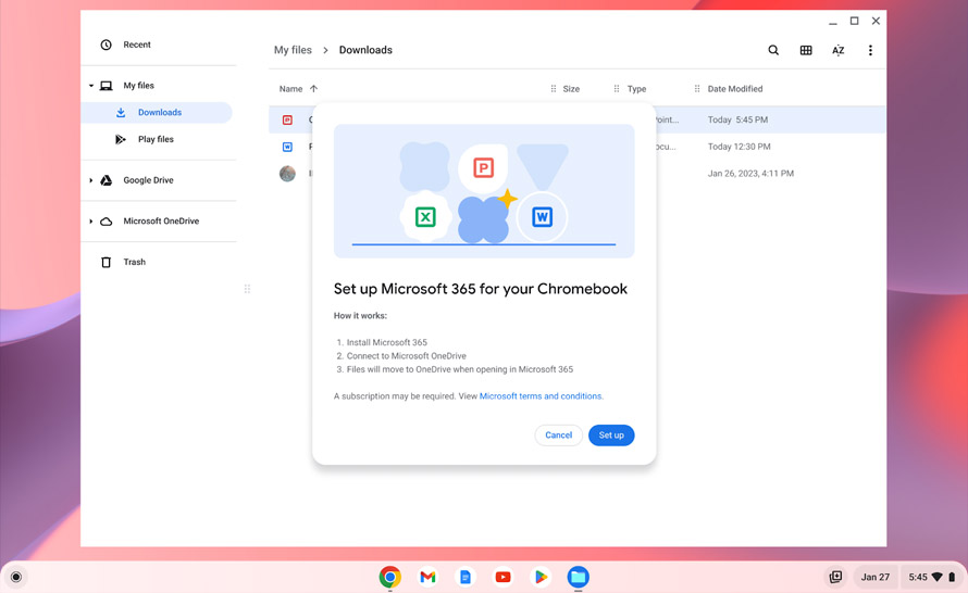 Łatwiejsze edytowanie i dostęp do dokumentów Office na Chromebookach