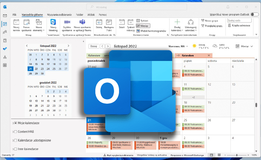 Jak wyłączyć powiadomienia dotyczące przeszłych zdarzeń w kalendarzu Outlook?