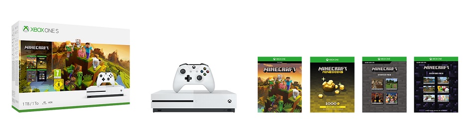 Xbox One S Minecraft Creators Bundle