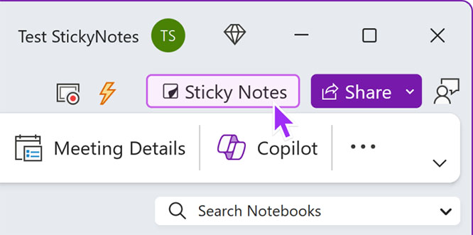Sticky Notes z nową aplikacją