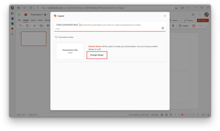 Tworzenie firmowych prezentacji z szablonu. Nowa funkcja Copilot w PowerPoint