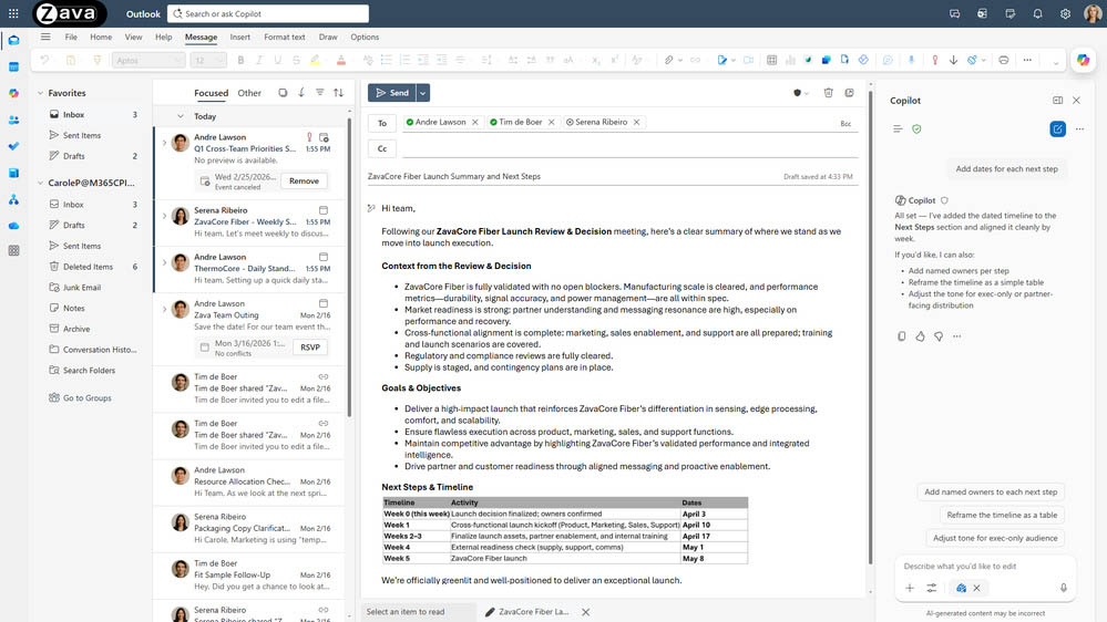 Co nowego w Microsoft 365 Copilot? Podsumowanie kwietnia 2026