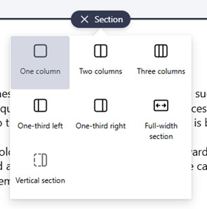 Nowy panel treści na stronach i w wiadomościach SharePoint