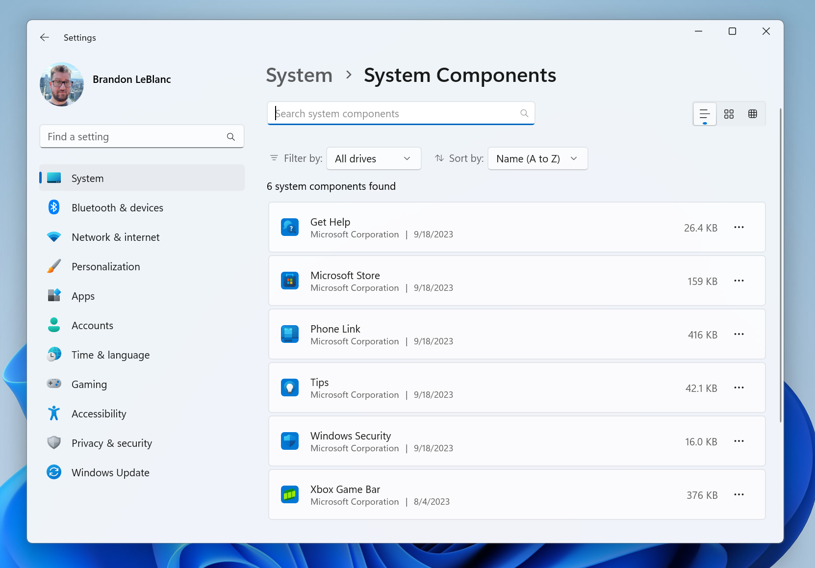 Nowa strona ustawień w Windows 11 Canary Channel (build 25967)