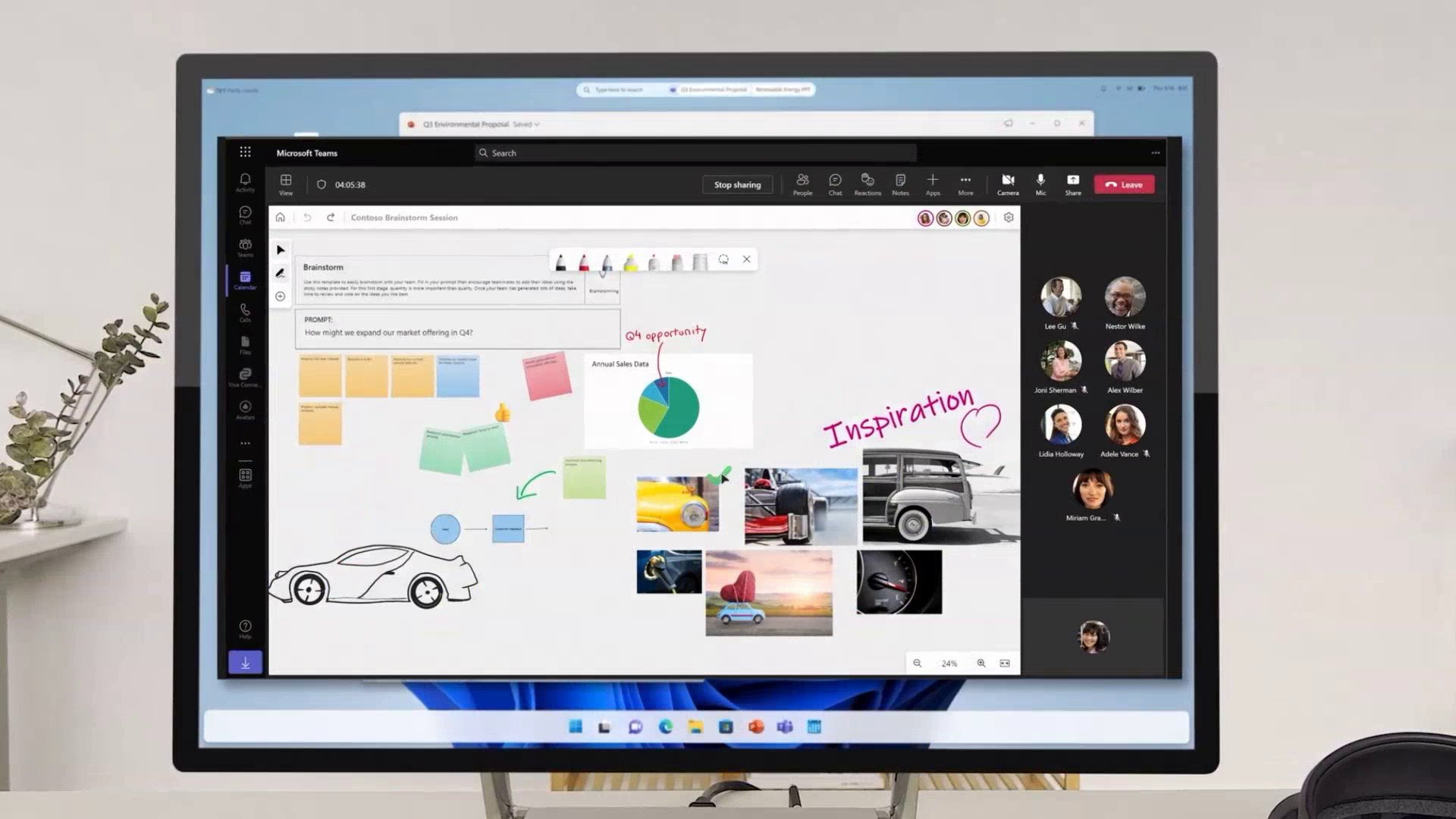 Pływający pasek zadań w Windows 11/12
