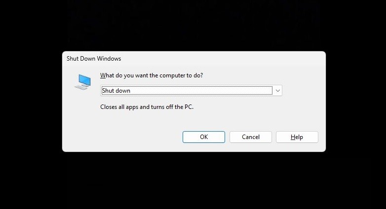 Zamknij system Windows