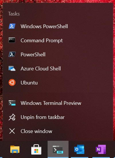 Windows Terminal Preview