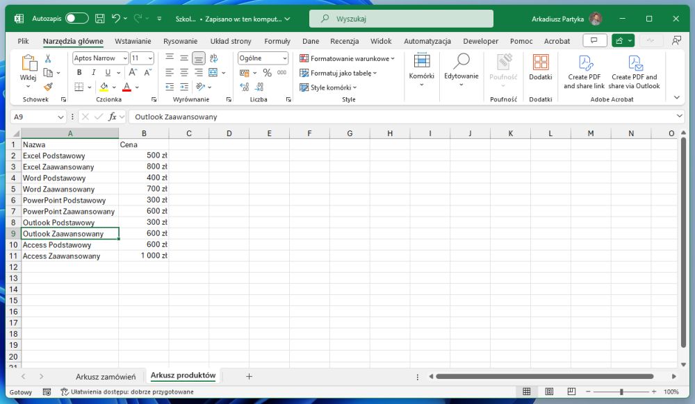 Microsoft Excel I Wyszukaj Pionowo Jak Korzystać Z Popularnej Funkcji 9551