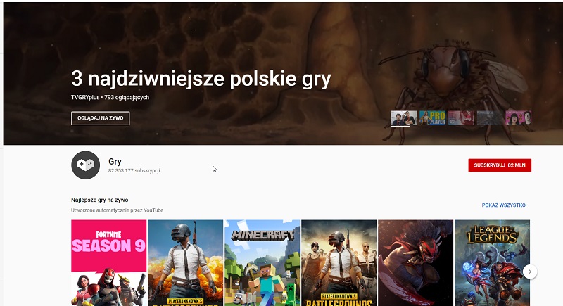 YouTube Gaming