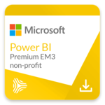 Power BI Premium EM3 (Nonprofit Staff Pricing)