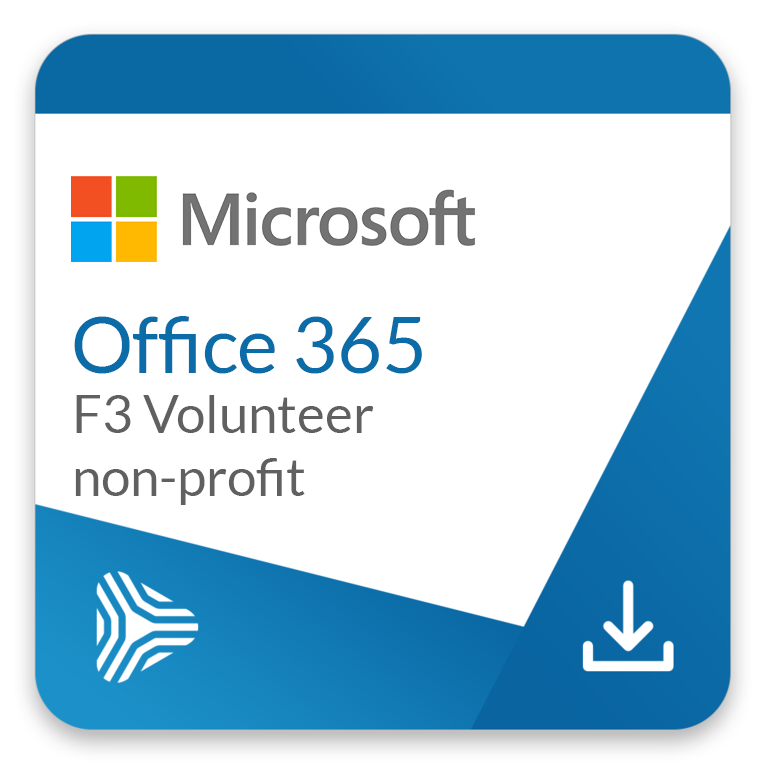 Office 365 F3 (Nonprofit Staff Pricing) - Volunteer