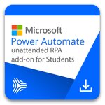 Power Automate unattended RPA add-on for Students