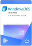 Windows 365 Business 8 vCPU, 32 GB, 512 GB