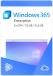 Windows 365 Enterprise 8 vCPU, 32 GB, 512 GB