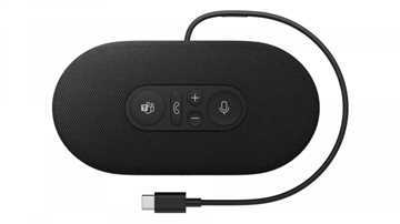Surface Modern USB-C Speaker Black for Go 3/Pro 7+/X/8/9/Laptop Go 2/Laptop 4/5/Studio/Studio 2+