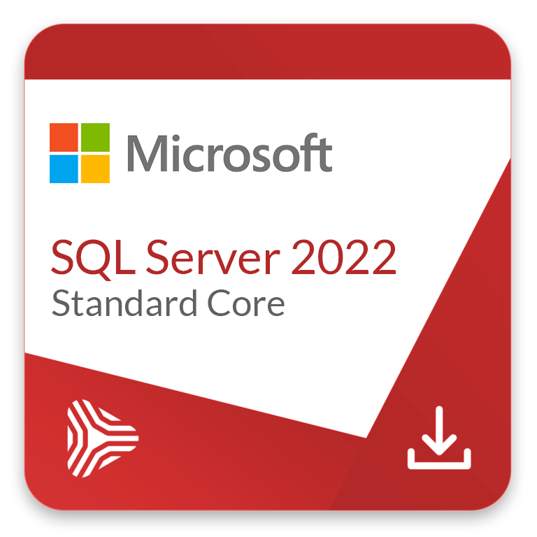 SQL Server 2022 Standard Core - 2 Core License Pack - edukacyjna licencja dożywotnia