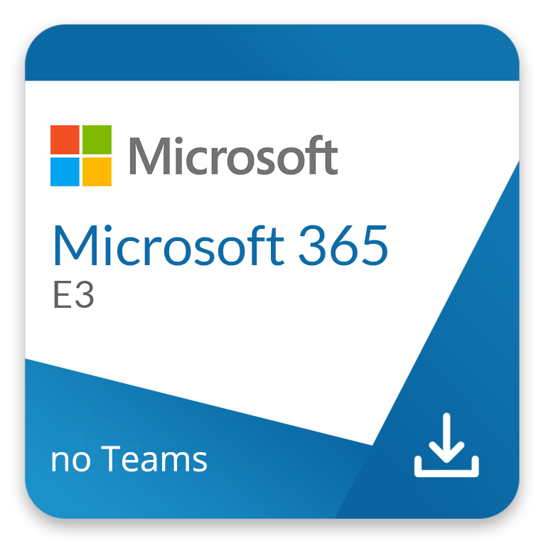 Microsoft 365 E3 EEA (no Teams) - Unattended License