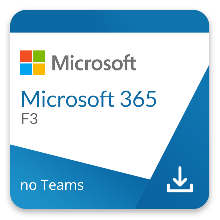 Microsoft 365 F3 EEA (no Teams)