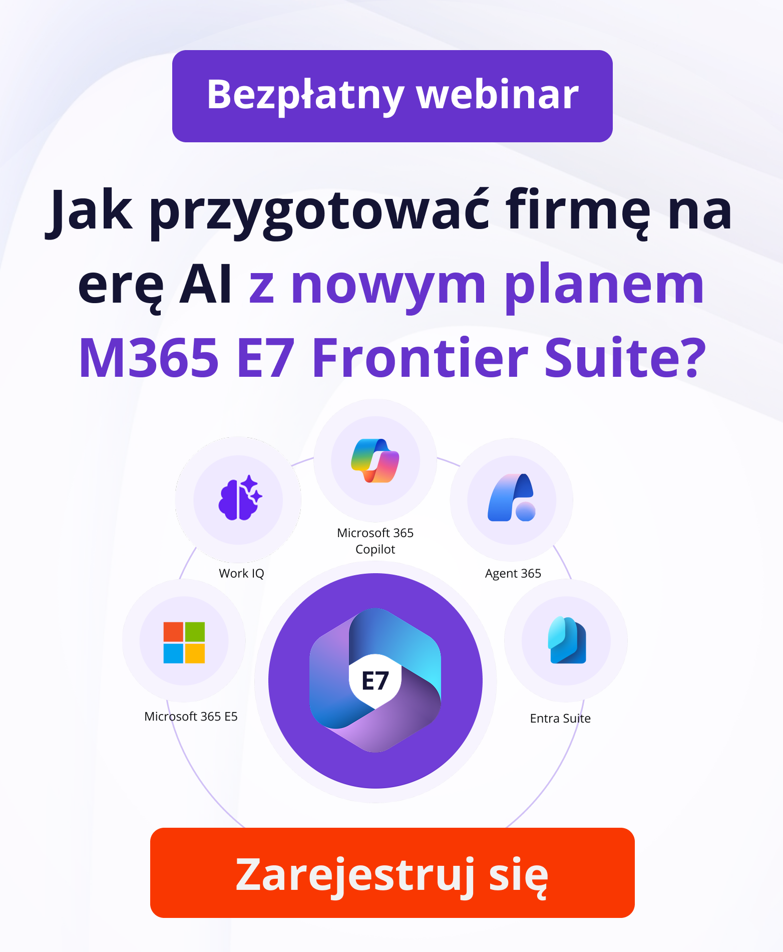 Webinar: Jak przygotować firmę na erę AI z nowym planem M365 E7 Frontier Suite?